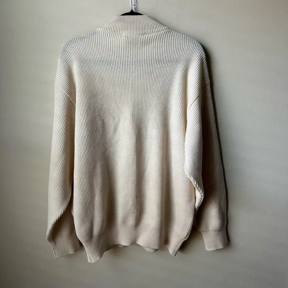 Vtg Fila Wool Sweater Mens 44 XL  1/4 Zip 80s Pullover Italy Golf Tennis Preppy - Picture 6 of 8